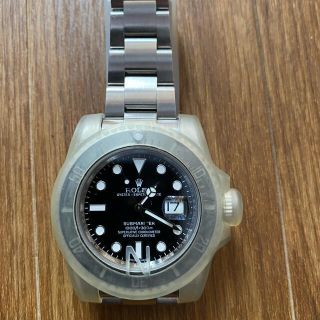 ロレックス(ROLEX)のblack sub ceramic bezel 904L 即日発送(腕時計(アナログ))