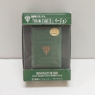 ジッポー(ZIPPO)のZIPPO ライター 機動戦士ガンダム MS-06 ZAKU2 バージョン(タバコグッズ)