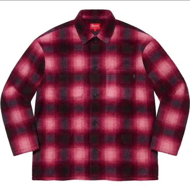 supreme Shadow Plaid Fleece Shirt