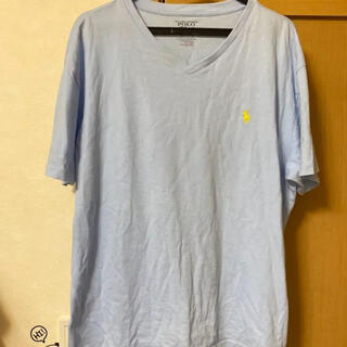 ポロラルフローレン(POLO RALPH LAUREN)のラルフローレン　Tシャツ　水色(Tシャツ(半袖/袖なし))