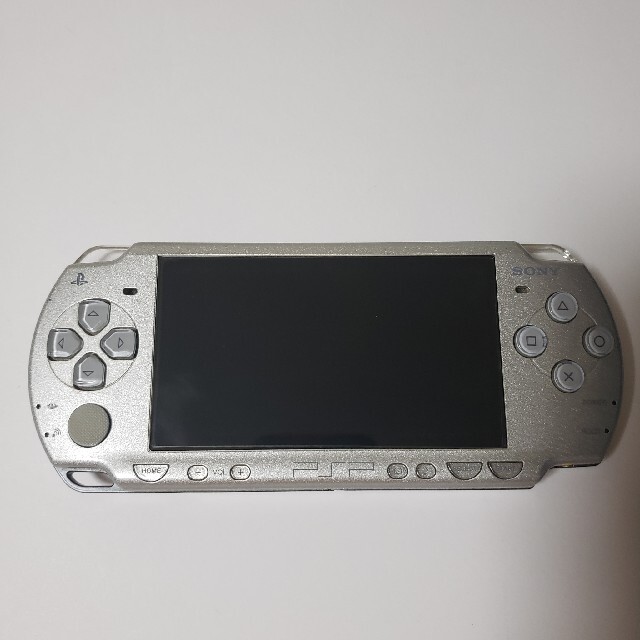 PlayStation Portable(プレイステーションポータブル)のSONY PSP-2000 アイスシルバー  本体 エンタメ/ホビーのゲームソフト/ゲーム機本体(携帯用ゲーム機本体)の商品写真