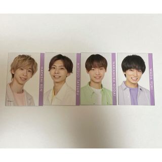 ジャニーズジュニア(ジャニーズJr.)のMyojo 9月号 Jr.SP データカード(アイドルグッズ)