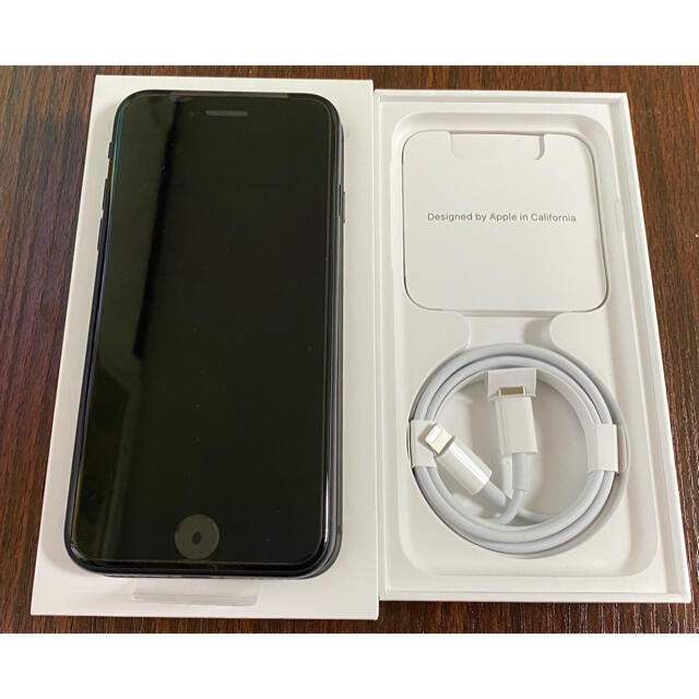 スマートフォン/携帯電話【新品・未使用品】iPhone SE Black 64GB SIMフリー