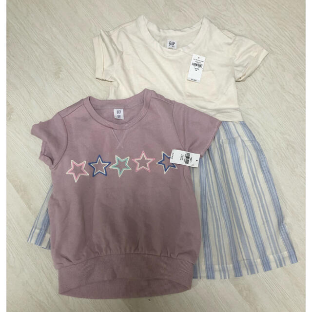 GAP(ギャップ)の新品未使用　GAP キッズ/ベビー/マタニティのキッズ服女の子用(90cm~)(Tシャツ/カットソー)の商品写真