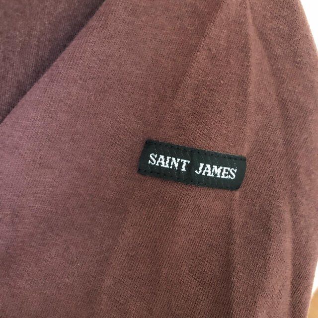 SAINT JAMES(セントジェームス)のSaint James ピリアックT1 ブラウン レディースのトップス(Tシャツ(半袖/袖なし))の商品写真