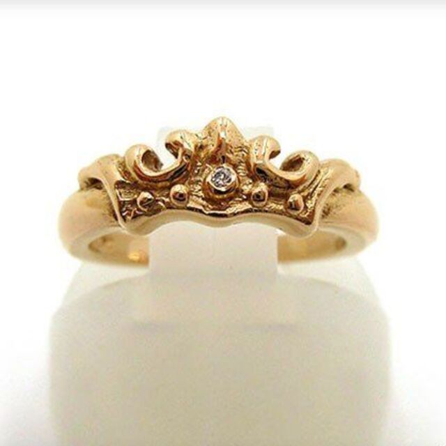 ORDER - 値下 K18  ORDER  Tiny Marie Crown リング