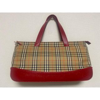 バーバリー(BURBERRY)の緑茶様専用　Burberry ノバチェック　ハンドバック　トートバッグ(ハンドバッグ)