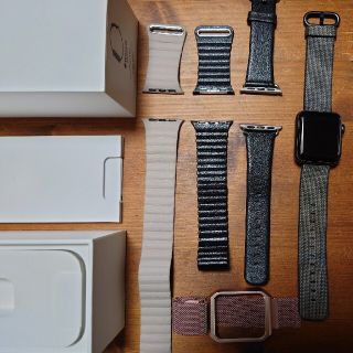 アップルウォッチ(Apple Watch)の美品 Apple Watch Series 2 (38mm Space Gray(その他)