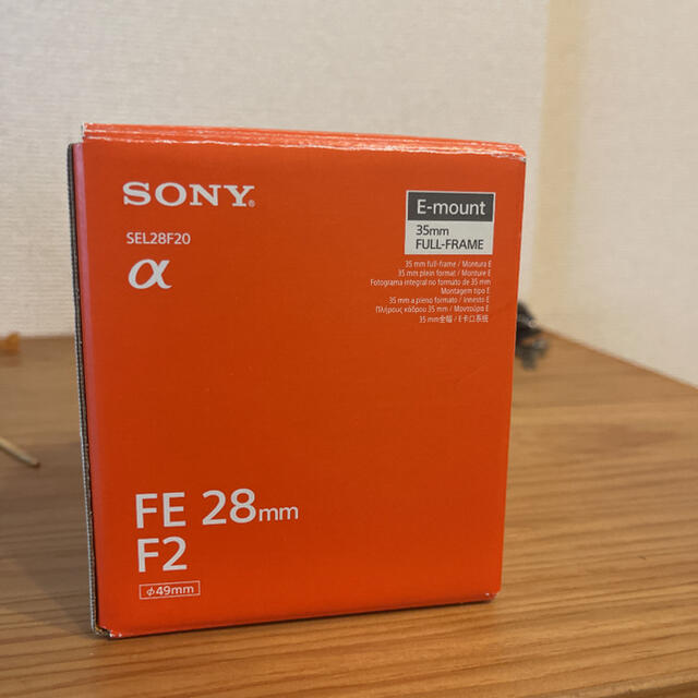 SONY(ソニー)のFE28mmF2 SONY スマホ/家電/カメラのカメラ(レンズ(単焦点))の商品写真