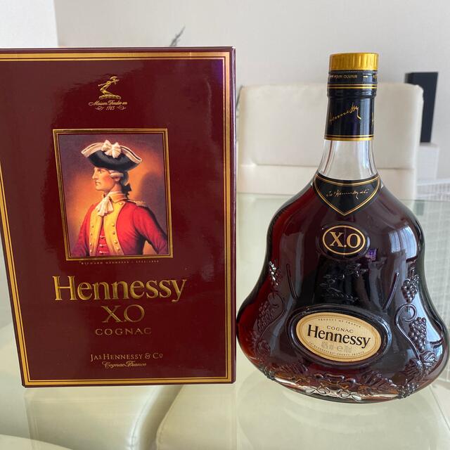 Hennessy ヘネシー　XO.COGNAC 金キャップ