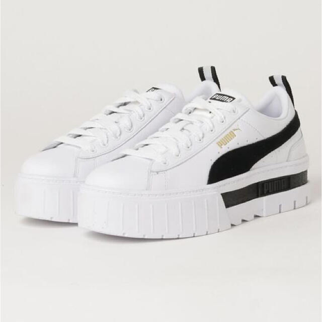PUMA W MAYZE LTH メイズ レザー 381983 - スニーカー