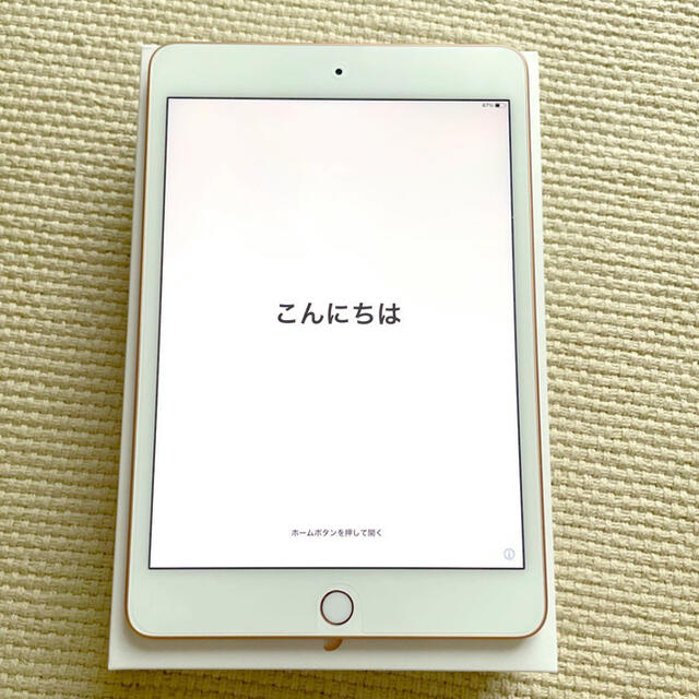 【ケース付】iPad mini5 第5世代 64GB Wi-Fi ゴールドiPad