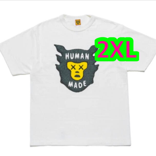 ヒューマンメイドHUMAN MADE KAWS T Shirt #1 white 2XL