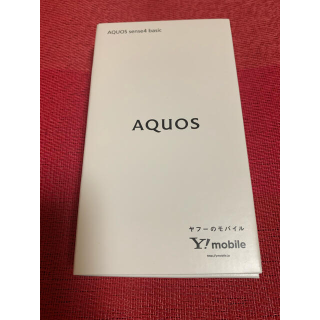 スマートフォン本体AQUOS Sense 4 basic (A0003SH)