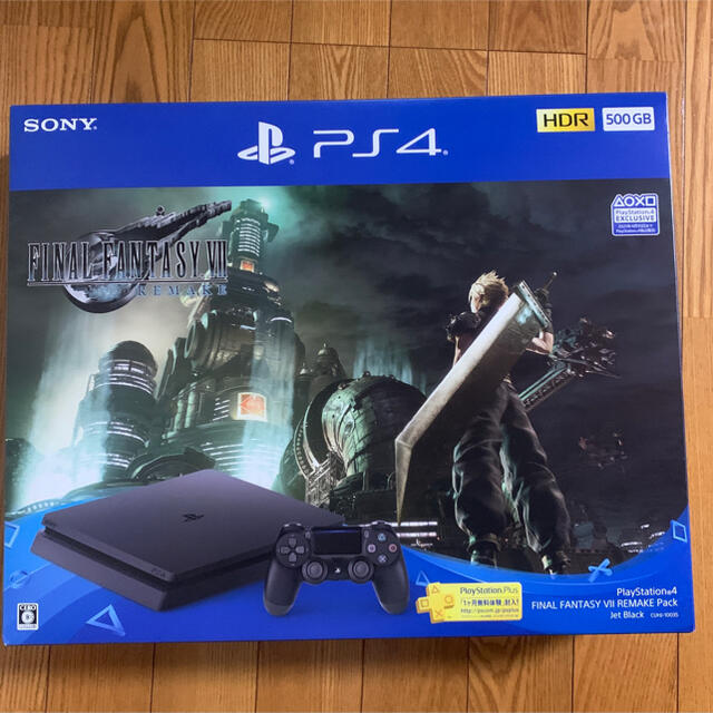PS4本体 FF7 REMAKE同梱 喜ばれる誕生日プレゼント エンタメ/ホビー