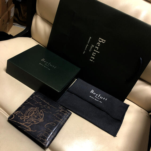 Berluti(ベルルッティ)のBERLUTI ベルルッティ マネークリップ　ASSAO アッサオ 二つ折り財布 メンズのファッション小物(マネークリップ)の商品写真