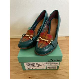 クラークス(Clarks)のSALE‼️タータンチェックパンプス【Clarks】(ローファー/革靴)