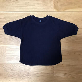 ユニクロ(UNIQLO)のユニクロ　ワッフル　Tシャツ 110サイズ(Tシャツ/カットソー)