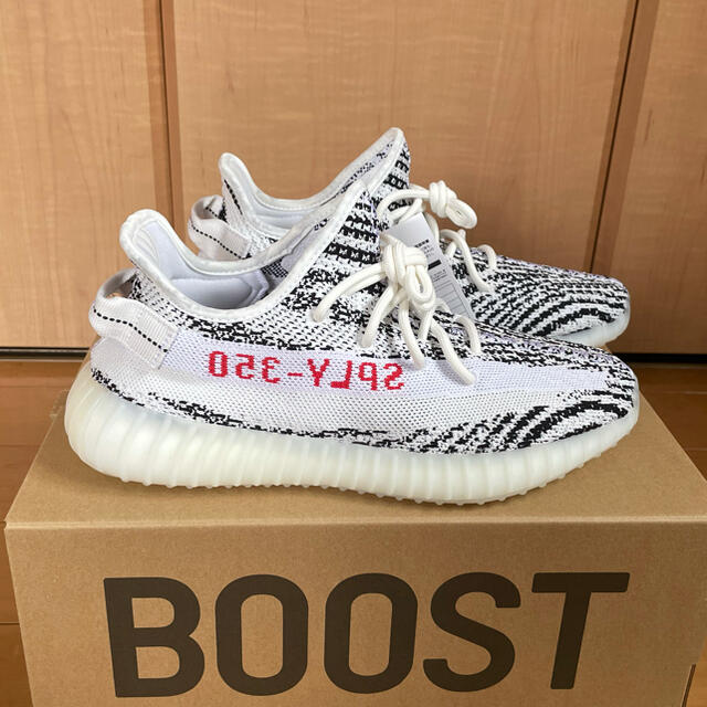 adidas(アディダス)のadidas Yeezy Boost 350 V2 ZEBRA 27cm メンズの靴/シューズ(スニーカー)の商品写真