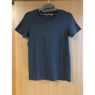 ユニクロ(UNIQLO)のUNIQLO Tシャツ 黒(Tシャツ(半袖/袖なし))