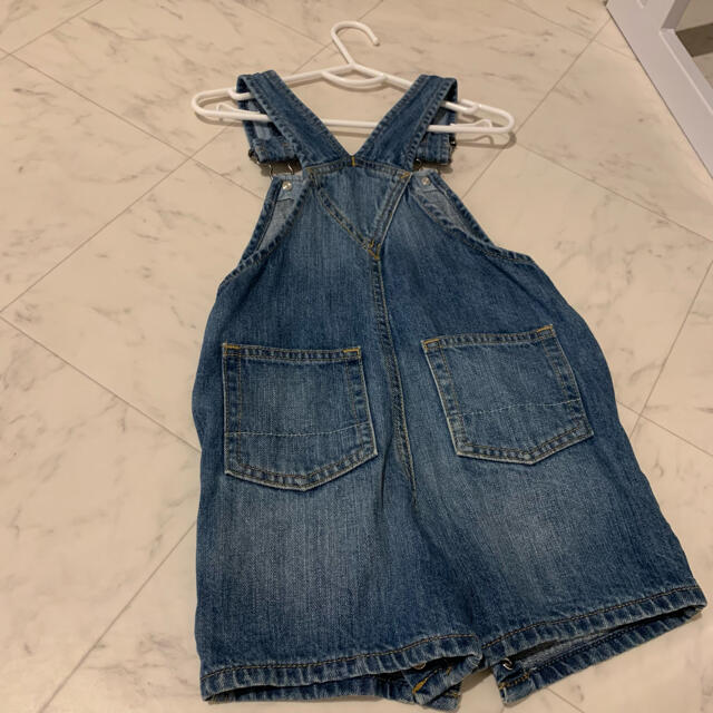 babyGAP(ベビーギャップ)のオーバーオール　デニム キッズ/ベビー/マタニティのキッズ服男の子用(90cm~)(その他)の商品写真