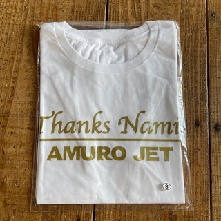 ジャル(ニホンコウクウ)(JAL(日本航空))の【サマーSALE】JAL、JTA AMURO JET Tシャツ　白Sサイズ(Tシャツ(半袖/袖なし))