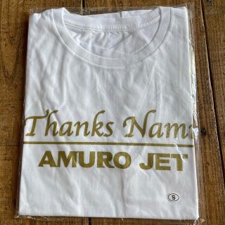 ジャル(ニホンコウクウ)(JAL(日本航空))の【サマーSALE】 JTA JAL AMURO JET Tシャツ　白　Sサイズ(Tシャツ(半袖/袖なし))