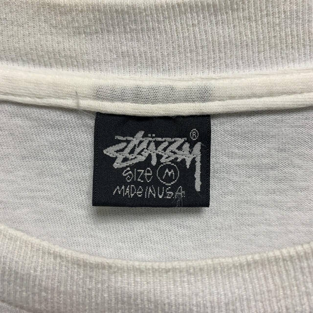 STUSSY(ステューシー)のワールドツアーOLD STUSSY 80s ヴィンテージ  Tシャツ 黒タグ メンズのトップス(Tシャツ/カットソー(半袖/袖なし))の商品写真