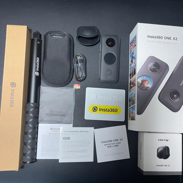 美品　Insta360 ONE X2 オプションセット(未使用品あり)