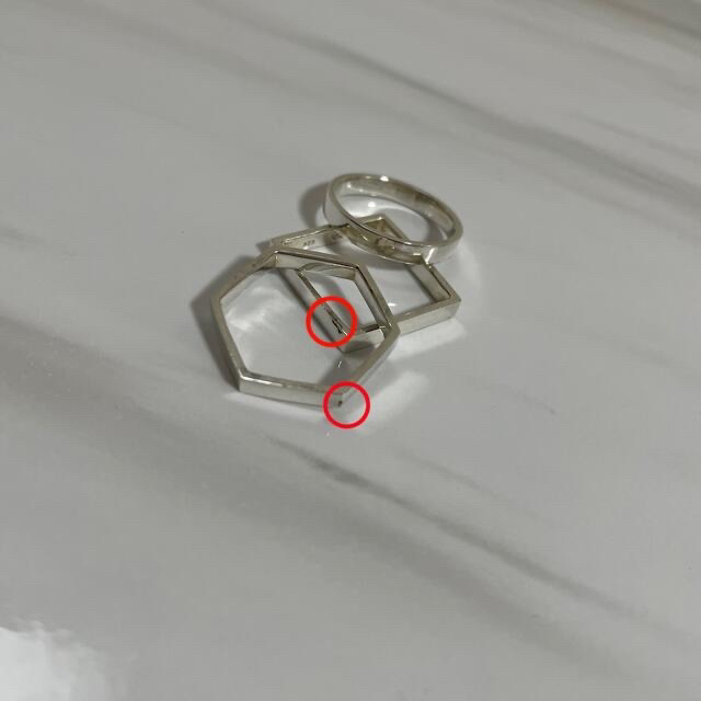 Enasoluna(エナソルーナ)のenasoluna Multi Ring レディースのアクセサリー(リング(指輪))の商品写真