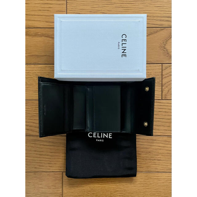 celine(セリーヌ)のセリーヌ スモールトリフォールドウォレット celine財布 レディースのファッション小物(財布)の商品写真