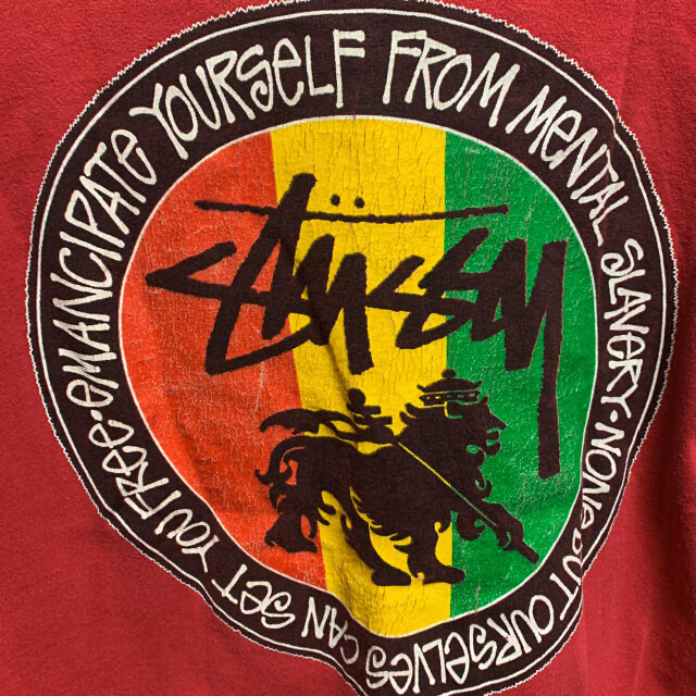 全て無料 ２点セット ラスタ OLD STUSSY 80s ヴィンテージTシャツ 黒