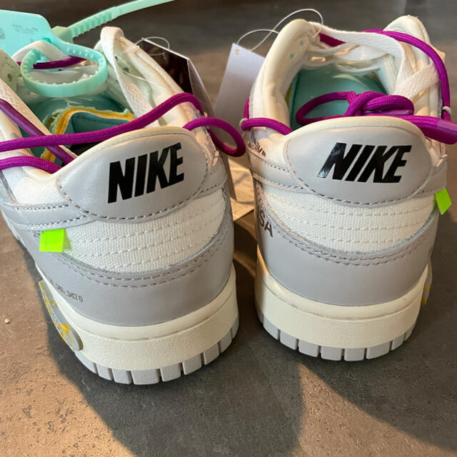 NIKE off-white DUNK LOW 27cm