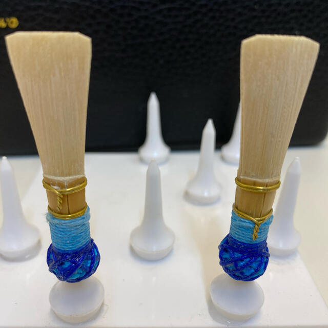 完成リード　2本　(イラミルファゴットリード:青) 楽器の管楽器(ファゴット)の商品写真