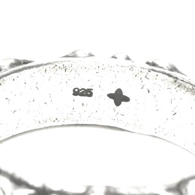 ブランド刻印　シルバー925　ゴシック　クロス　シルバーリング　シルバーアクセ メンズのアクセサリー(リング(指輪))の商品写真