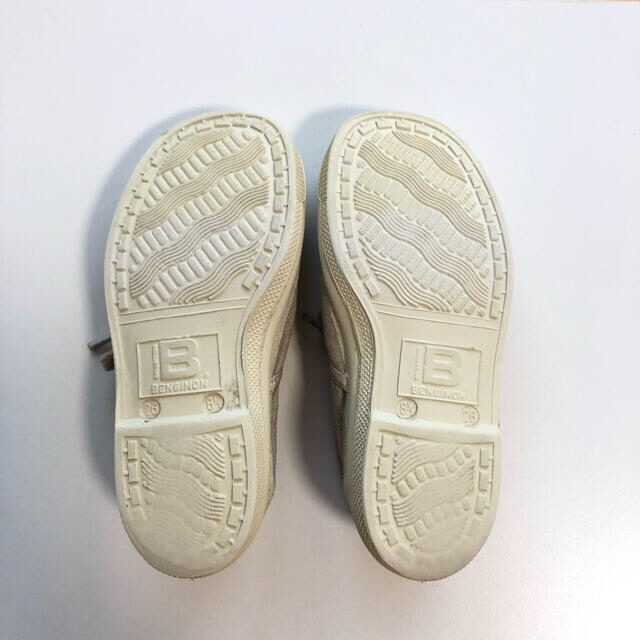 BENSIMON(ベンシモン)の26[約16cm] BENSIMON スニーカー　キャンバスシューズ キッズ/ベビー/マタニティのキッズ靴/シューズ(15cm~)(スニーカー)の商品写真