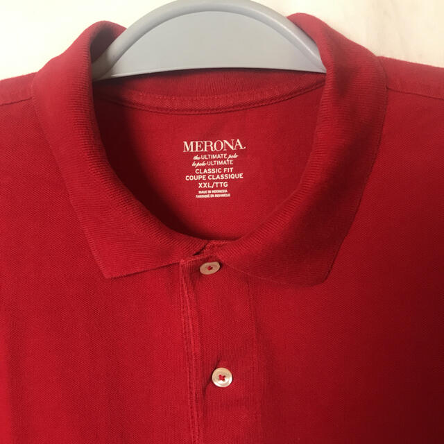 MERONA 半袖 ポロシャツ  2XL メンズのトップス(ポロシャツ)の商品写真