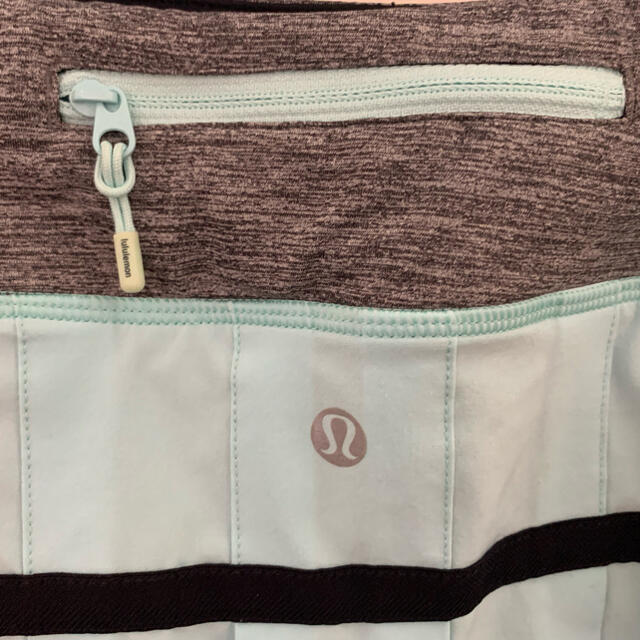 lululemon(ルルレモン)のルルレモン  淡いブルー  スコート 4サイズ スポーツ/アウトドアのテニス(ウェア)の商品写真