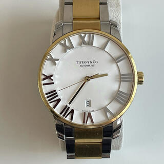ティファニー(Tiffany & Co.)のティファニー　アトラス　腕時計　42ミリケース　美品(腕時計(アナログ))