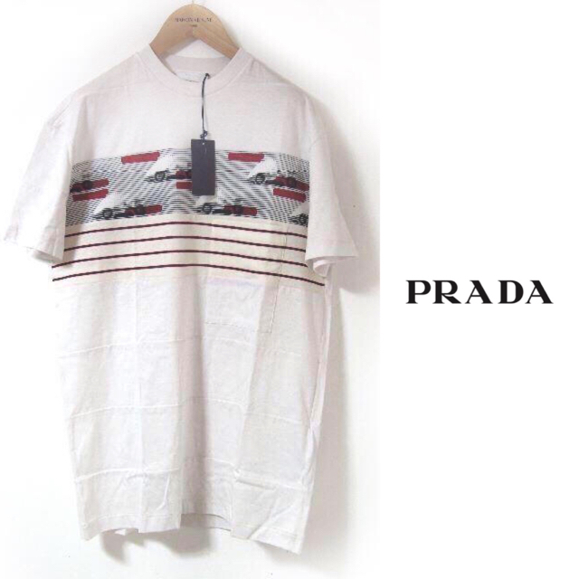 PRADA(プラダ)のPRADA グラフィックTシャツ XS メンズのトップス(Tシャツ/カットソー(半袖/袖なし))の商品写真