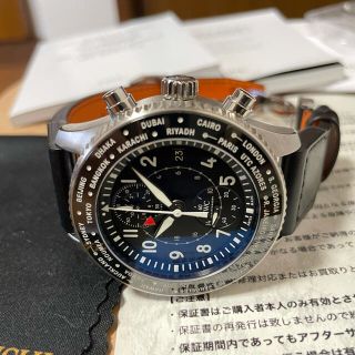 インターナショナルウォッチカンパニー(IWC)の超キレイ　iwc395001 タイムゾーナークロノグラフ(腕時計(アナログ))