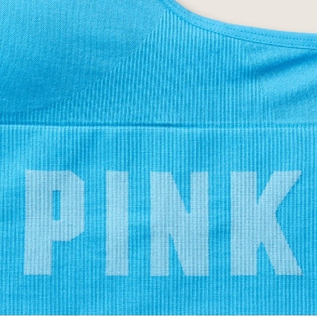 Victoria's Secret(ヴィクトリアズシークレット)のPINK スカイブルー スポーツブラ レディースのレディース その他(その他)の商品写真