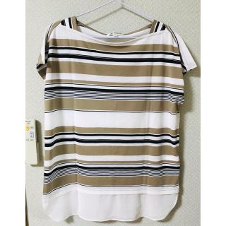 ミッシェルクラン(MICHEL KLEIN)のnobue&ko様★新品 ミッシェルクラン ボーダー(Tシャツ(半袖/袖なし))