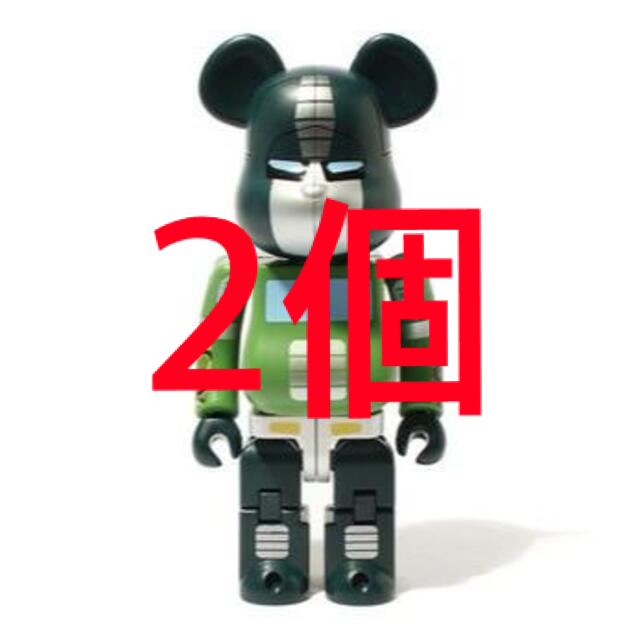 BAPE TRANSFORMERS BE@RBRICK 200% 2個