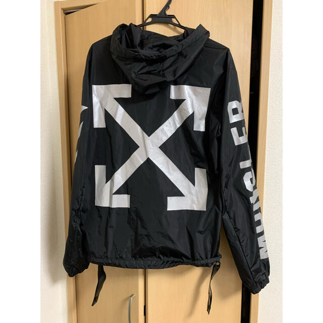 MONCLER off-white　フロントジップパーカー