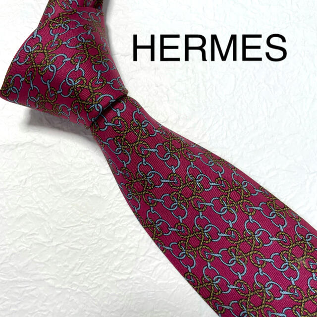 【超美品】HERMES エルメス　ネクタイ