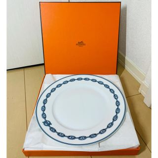 エルメス(Hermes)の☆未使用品☆HERMES エルメス シェーヌダンクル 大皿プレート(食器)