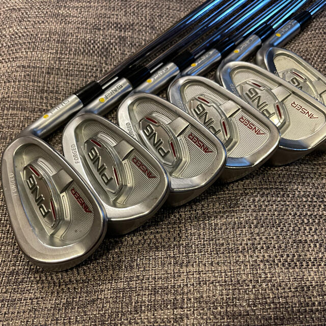 【超レア品】Ping史上初の軟鉄鋳造アイアン6本セット ANSER Forged