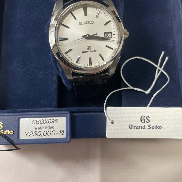 Grand Seiko(グランドセイコー)のメンズ高級腕時計　グランドセイコー　クォーツ　国産　革ベルト　電池式 メンズの時計(腕時計(デジタル))の商品写真