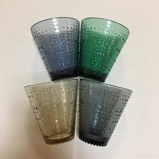 イッタラ(iittala)の未使用 イッタラ カステヘルミタンブラー 4個セット(食器)